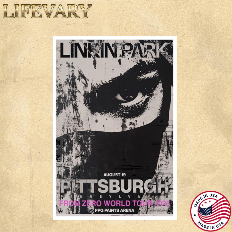 Linkin Park From Zero World Tour Chicago, IL Aug 11 2025 Poster