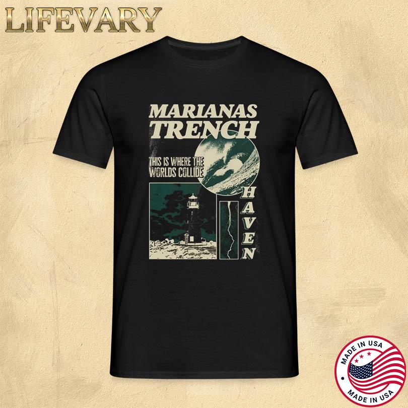 Marianas Trench Worlds Collide Summer Tee
