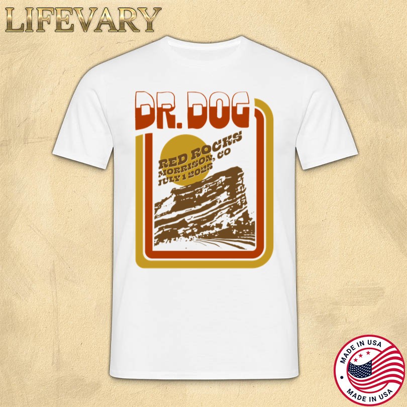 Merch Dr. Dog Red Rocks Tour 2025 Shop