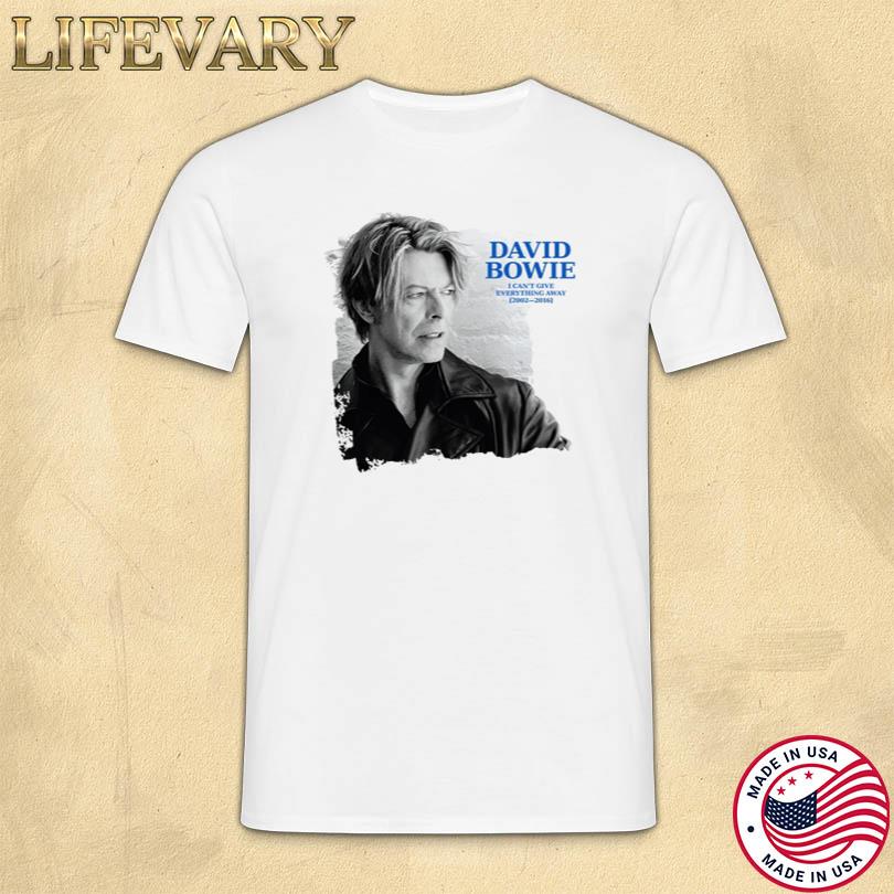 Merch I Can\'t Give Everthing Away David Bowie Store