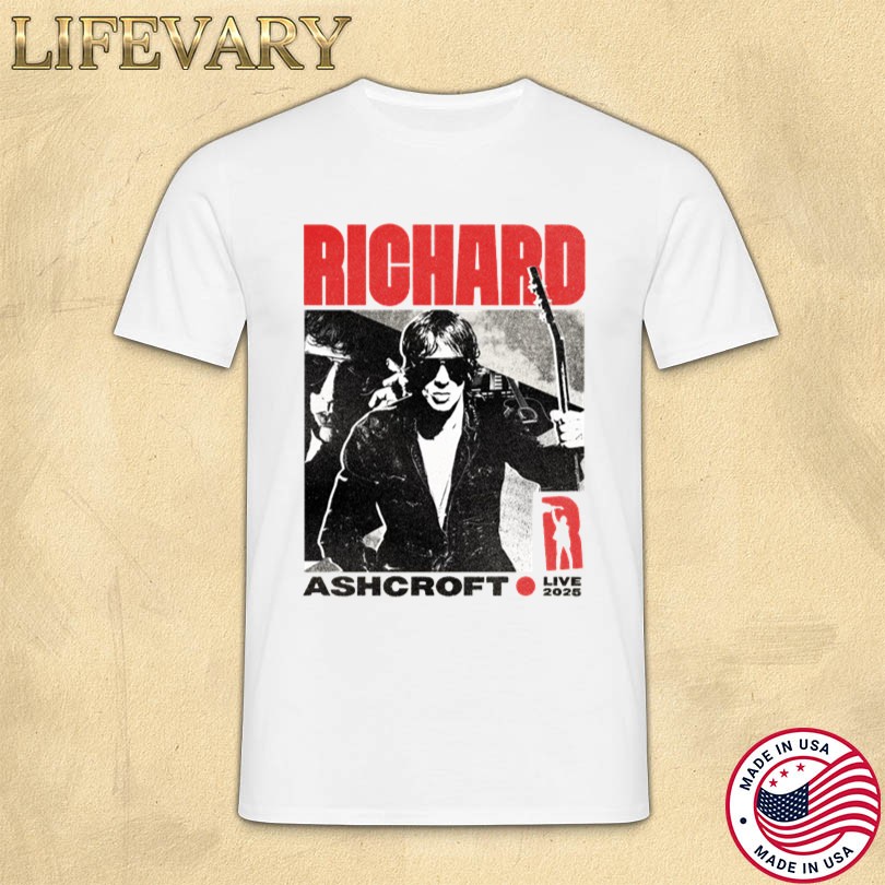 Merch Richard Ashcroft RA Live 2025 Beige Tour Shop