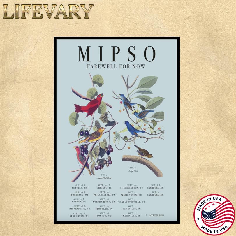 Mipso Farewell Gor Now Tour 2025 Poster