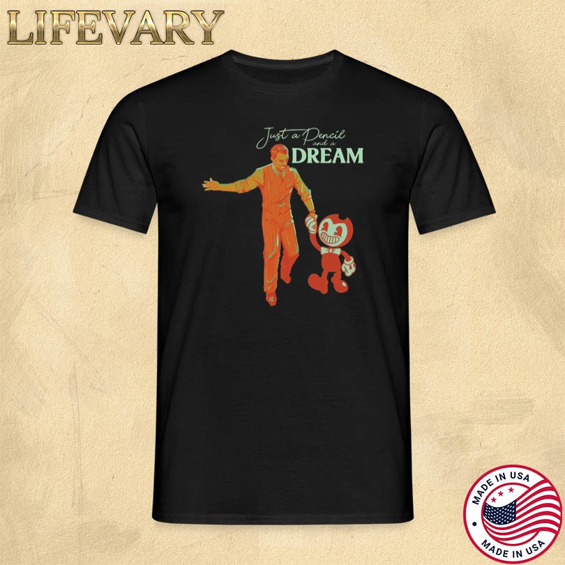 Official Bendy Just A Pencil And A Dream Merch