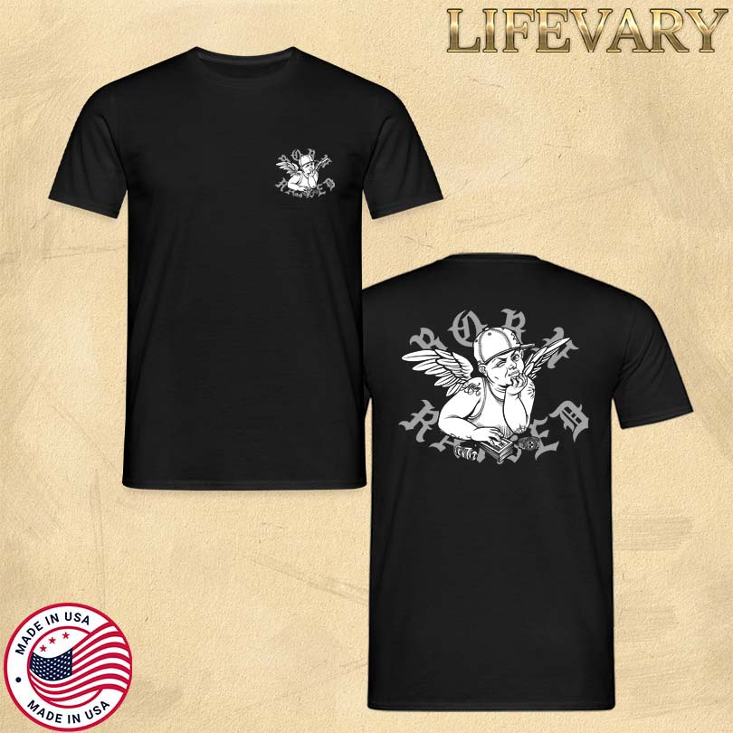 Official Born x Raised Mr Cartoon Hustler Rocker Merch