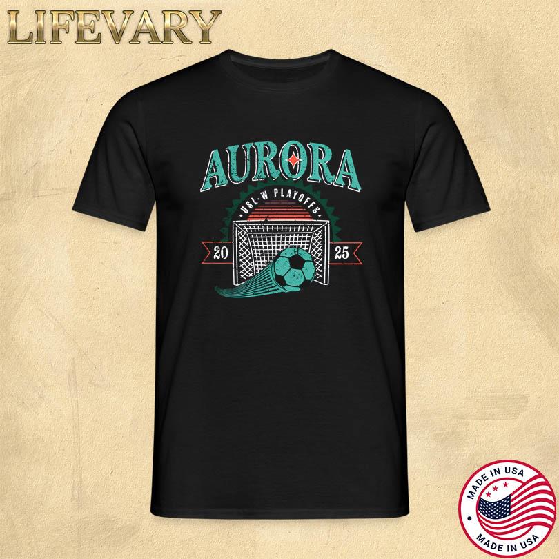 Official Minnesota Aurora USL W Playoff T-Shirt