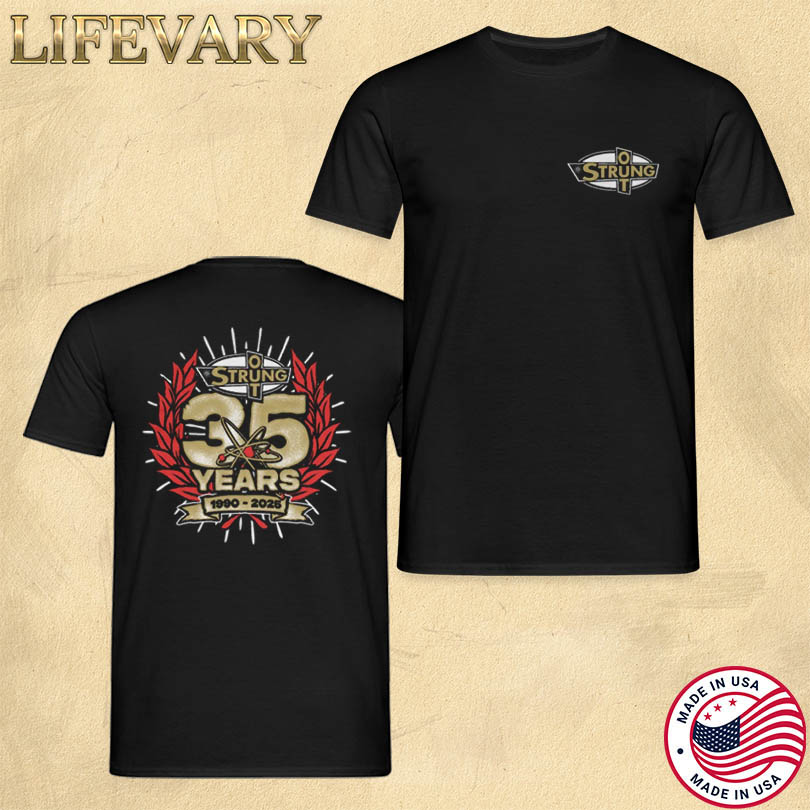 Official Strung Out 35 Year Anniversary Merch