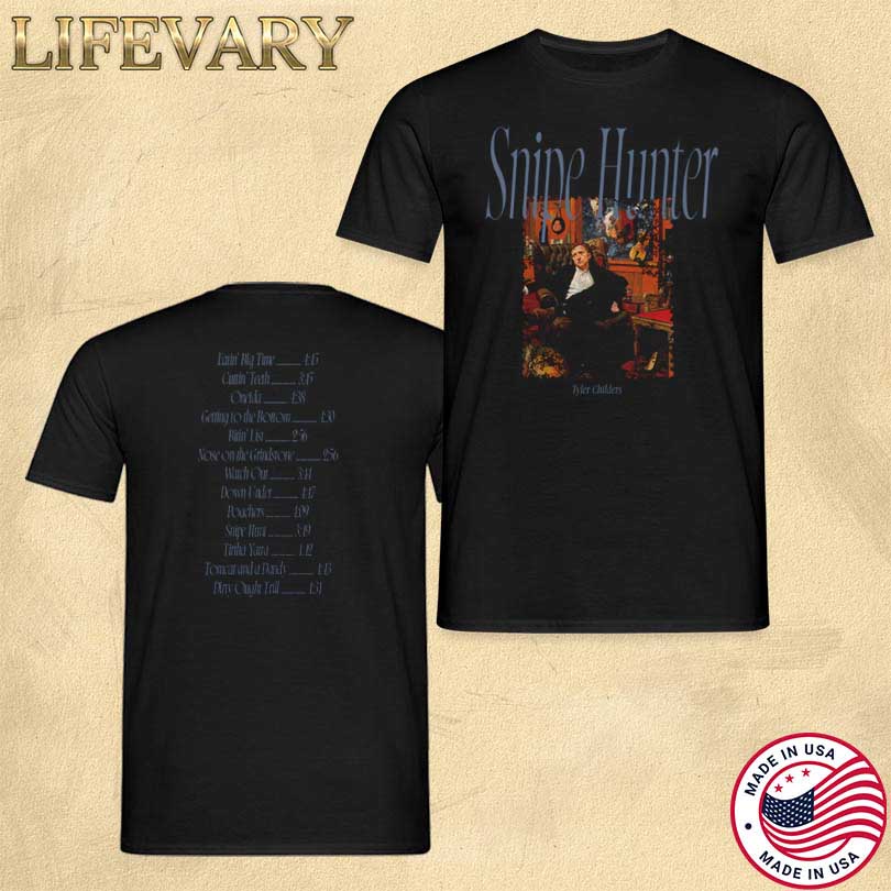 Official Tyler Childers Snipe Hunter Tracklist Merch
