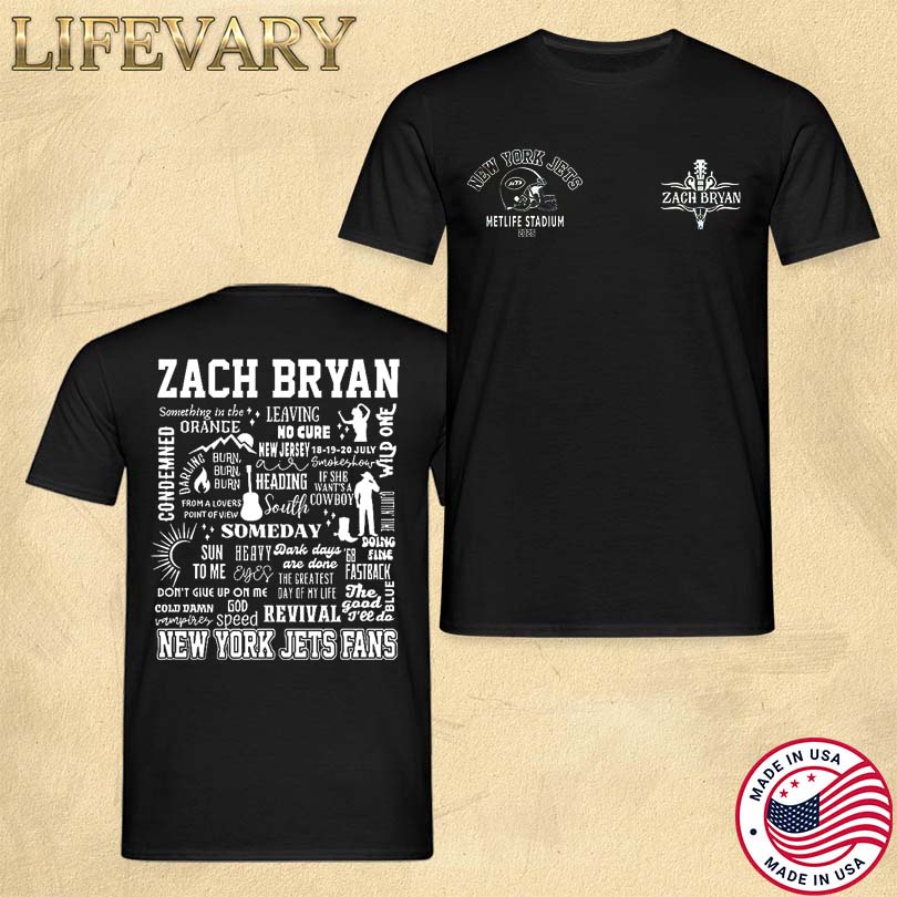 Official Zach Bryan x New York Jets Kings Of Leon MetLife Stadium 2025 Store