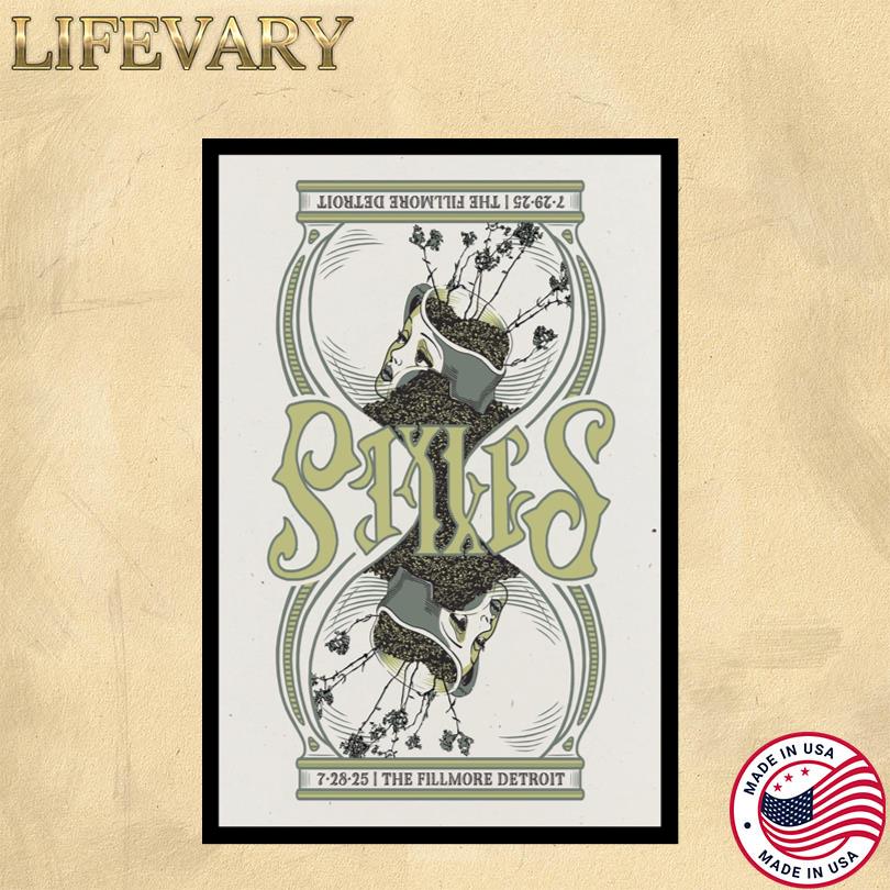 Pixies Show July 28 2025 Detroit Michigan Poster