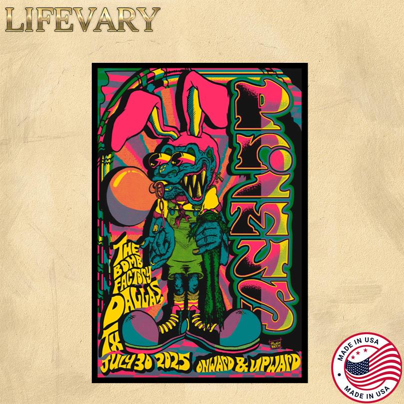 Primus Jul 30 2025 The Bomb Factory Dallas, TX Poster