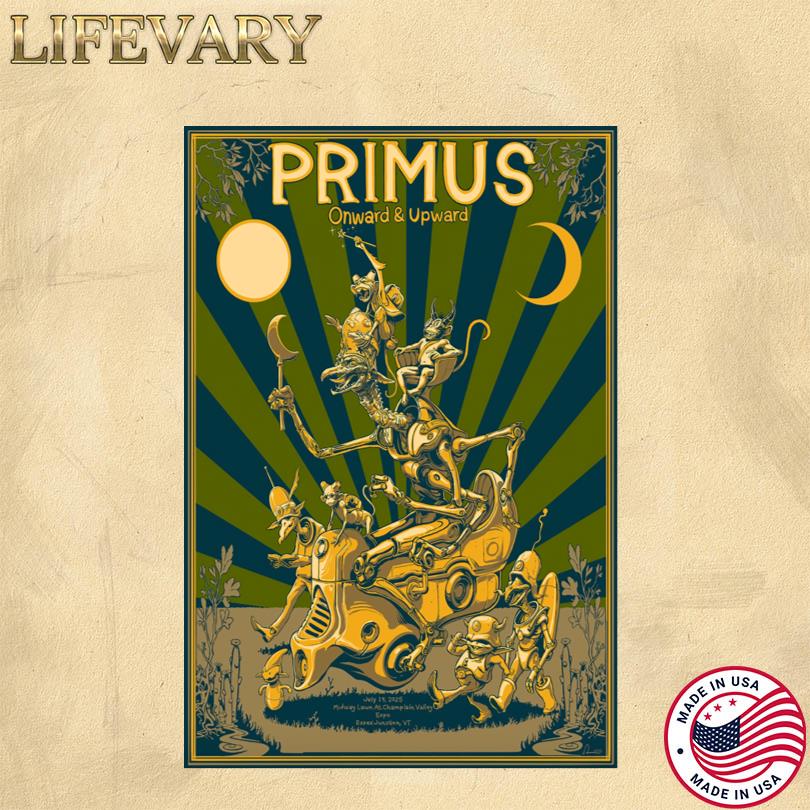 Primus Show at Midway Lawn Champlain Valley Expo 2025 Poster