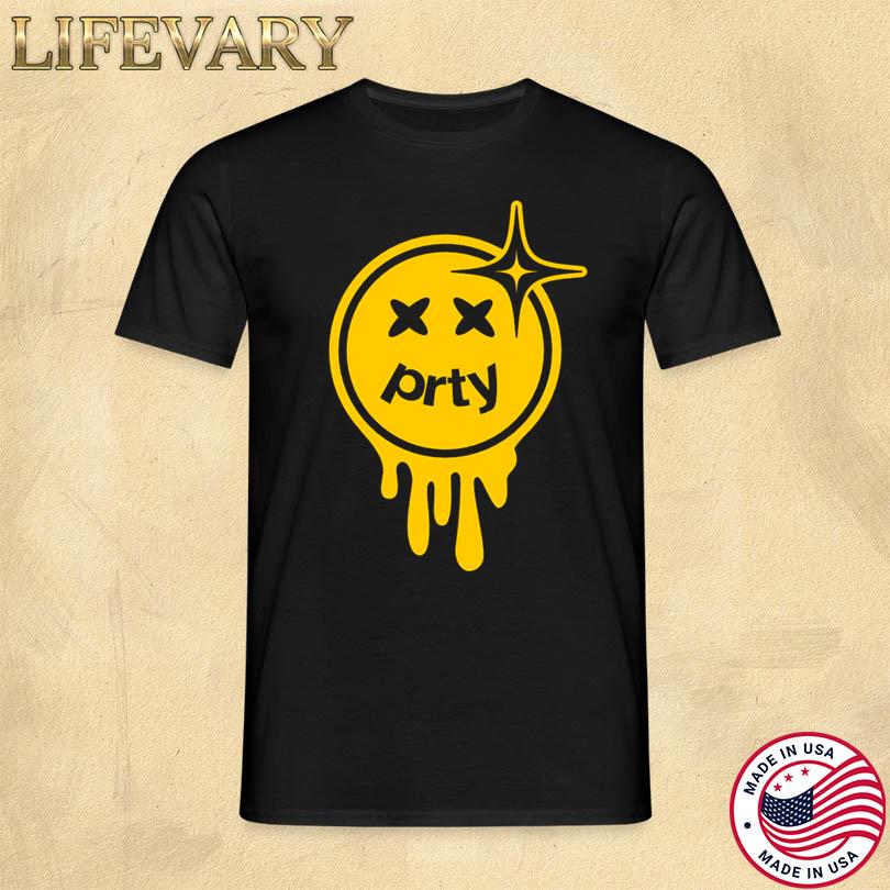 PRTY Melted Smiley Disco Ball T-Shirt