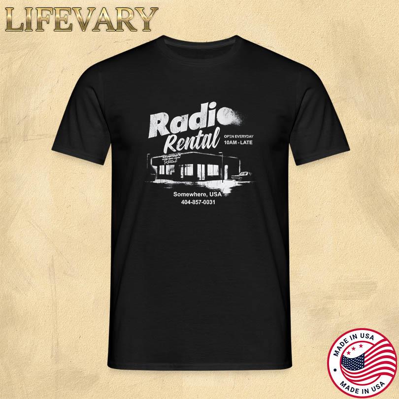 Radio Rental Open Late T-Shirt