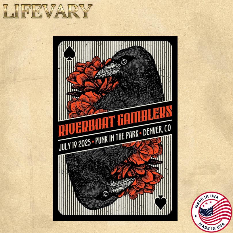 Riverboat Gamblers Punk In The Park 2025 Poster
