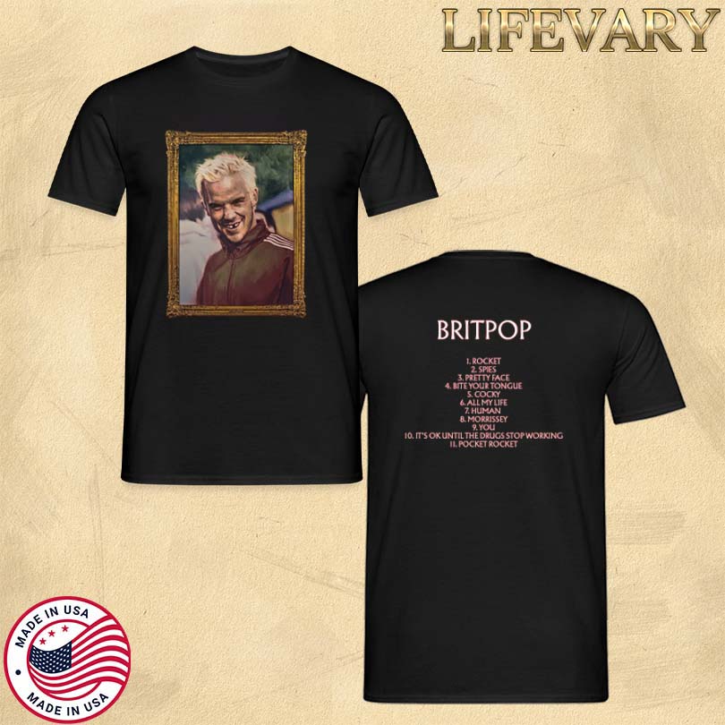 Robbie Williams Britpop Album T-Shirt
