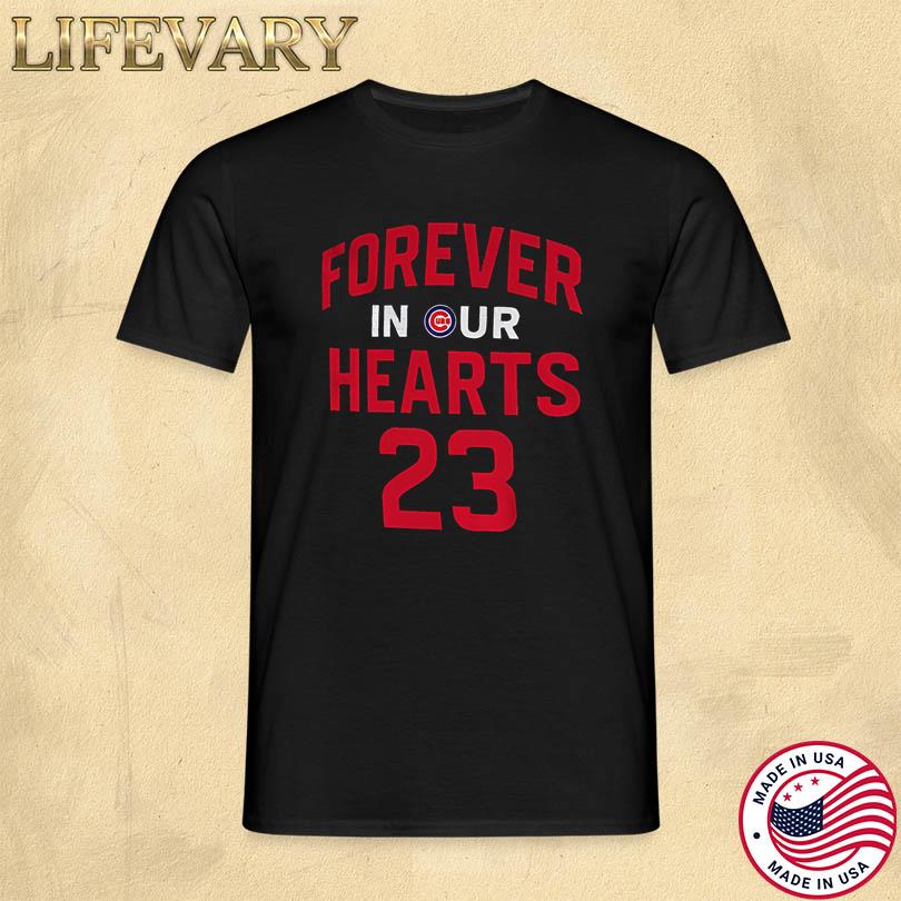 Ryne Sandberg 23 Forever In Our Hearts Chicago Cubs shirt