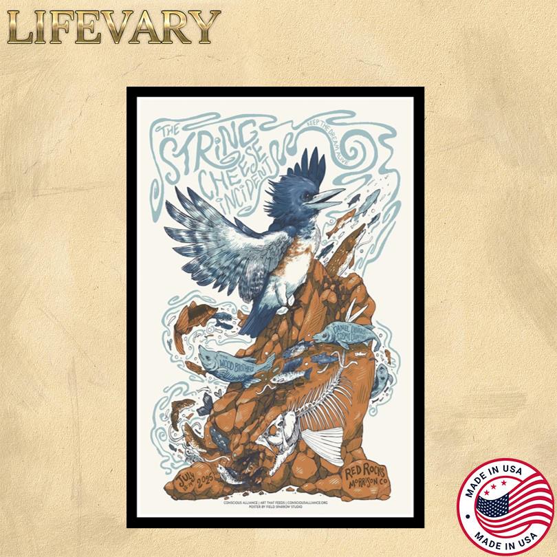 SCI at Red Rocks 2025 – Fan Poster for July 18-19 Show