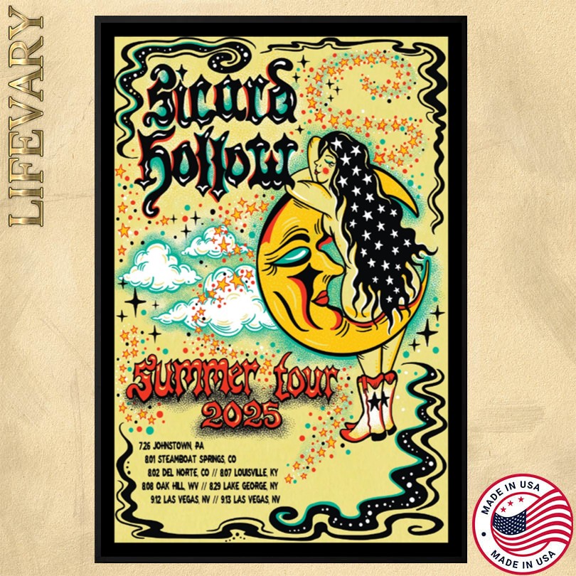 Sicard Hollow Summer Tour 2025 Poster