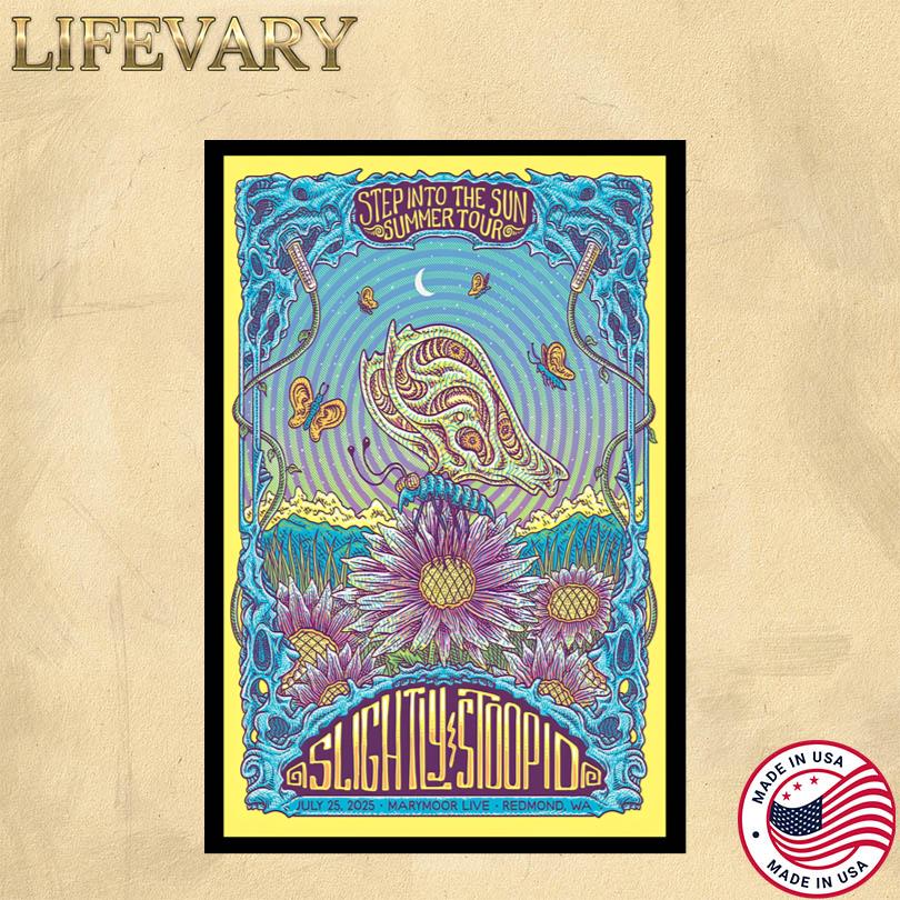 Slightly Stoopid Event Poster Redmond WA Jul 25 2025
