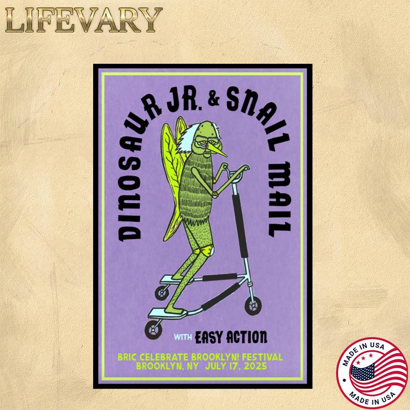 Snail Mail Poster – BRIC Celebrate Brooklyn 2025 Event
