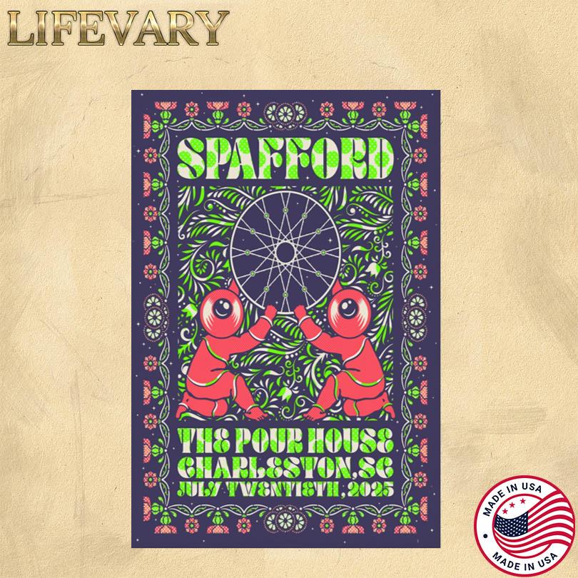 Spafford Show in Charleston SC The Charleston Pour House July 20 2025 Poster