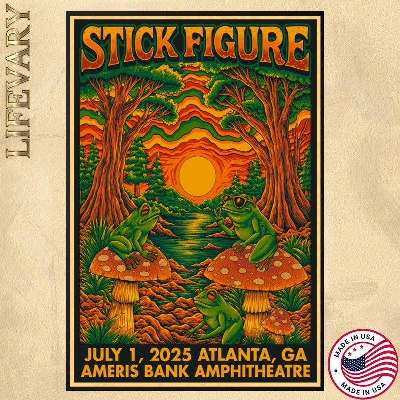 Stick Figure Alpharetta GA 7 1 25 Event Poster