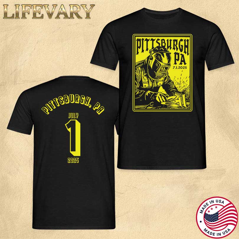 The 311 Merch Pittsburgh PA July 1 2025 Tour T-Shirt