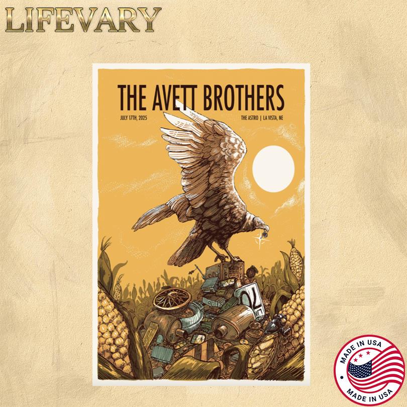 The Avett Brothers Concert Event 2025 La Vista NE Poster