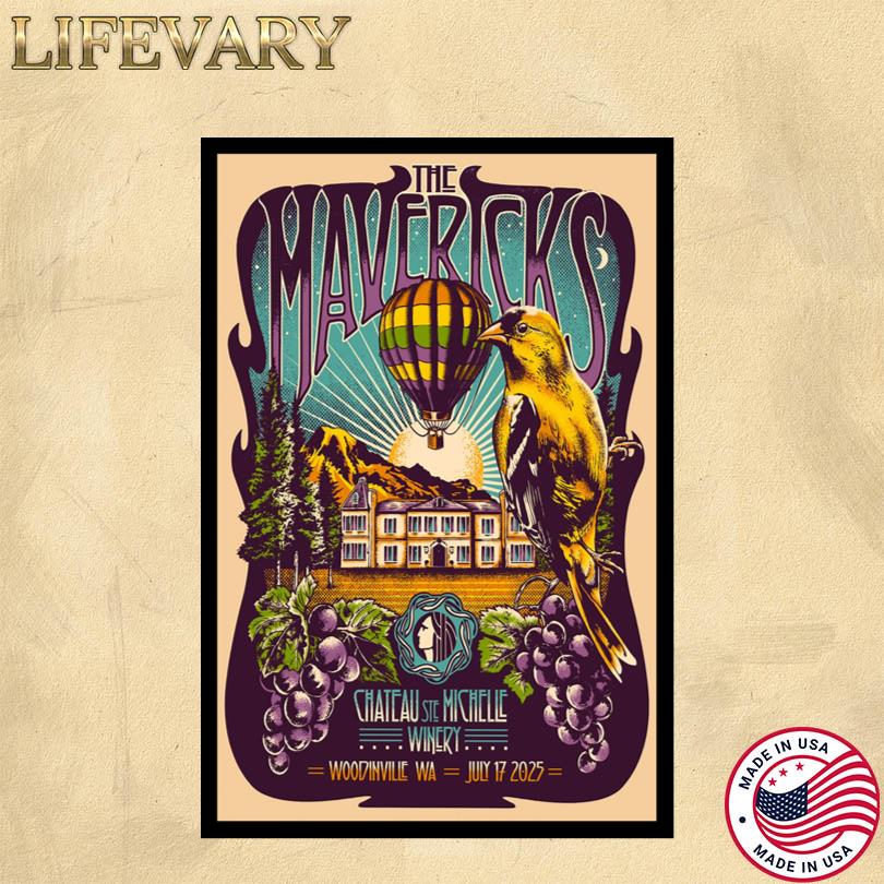 The Mavericks Winery Show Poster 2025