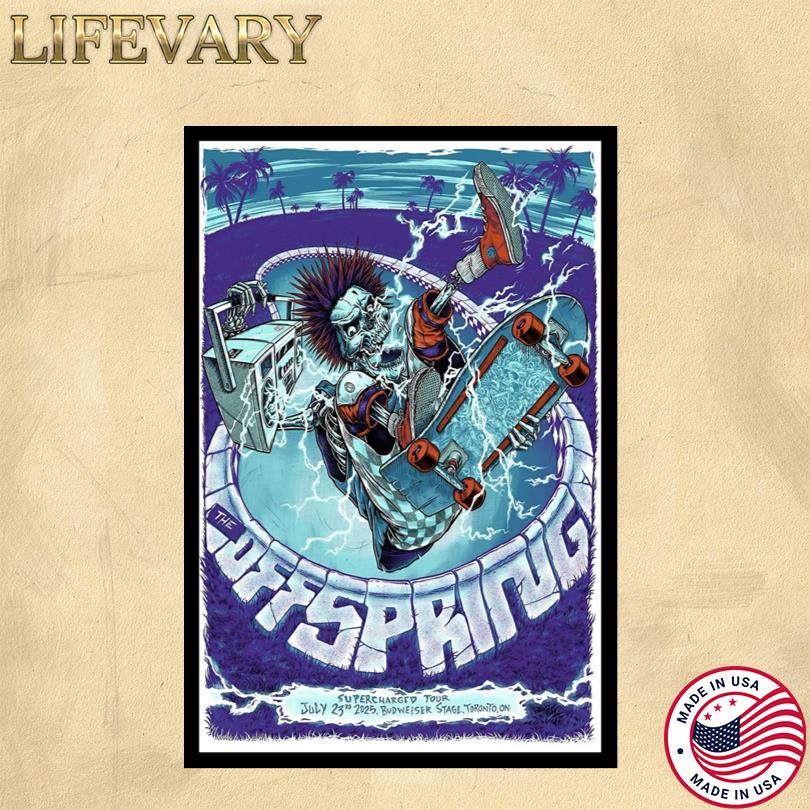 The Offspring July 23 2025 Budweiser Stage in Toronto, ON Poster