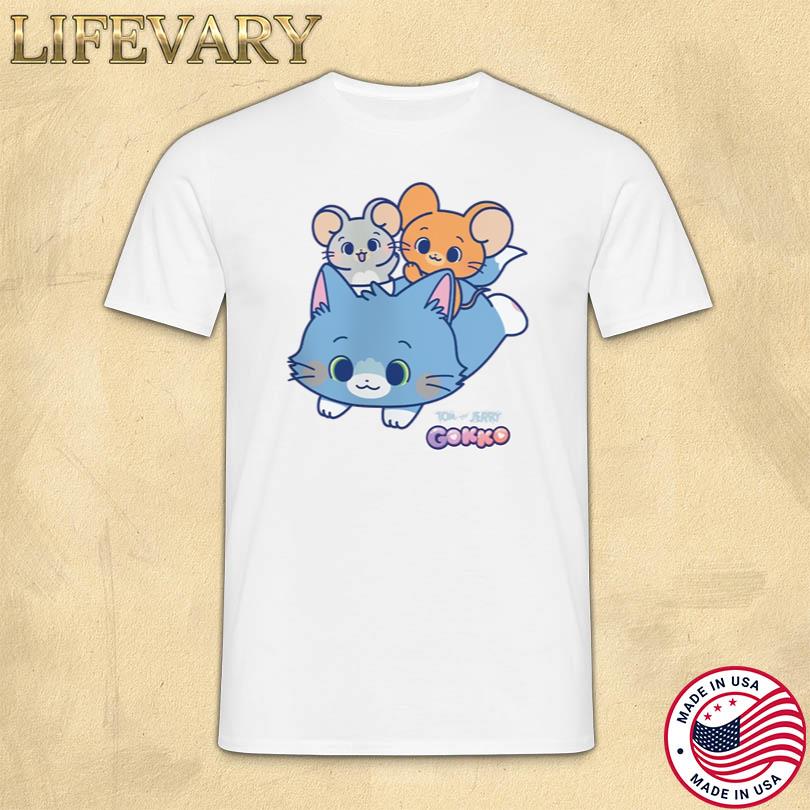 Tom & Jerry Gokko Trio Girls T-Shirt