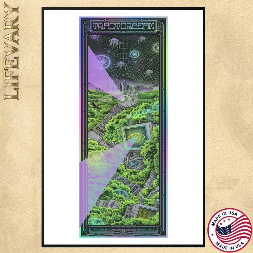 TRACTORBEAM July 3 2025 The Ave Live Philadelphia, PA Poster