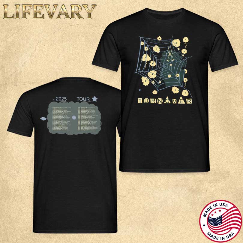 Turnover Music US Tour 2025 Merch