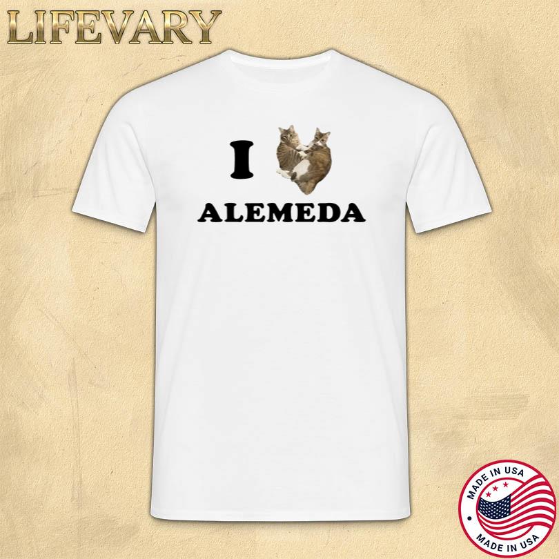 Txdxe I Love Alameda Cat Shirt