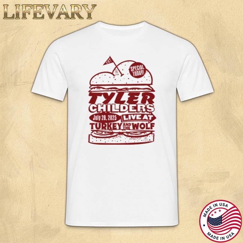 Tyler Childers July 28 2025 New Braunfels, TX T-Shirt