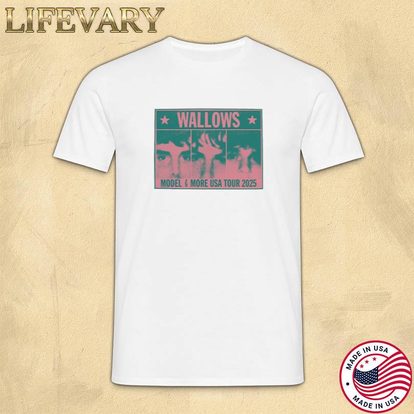 Wallows Colorblock Faces Shirt