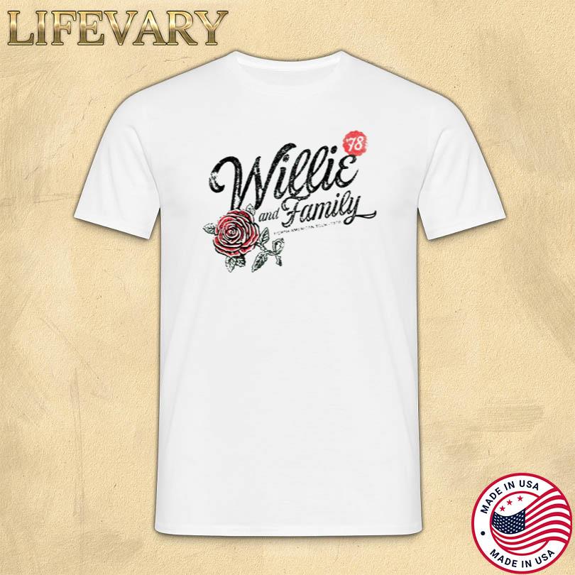 Willie & Family \'78 Roses Tee