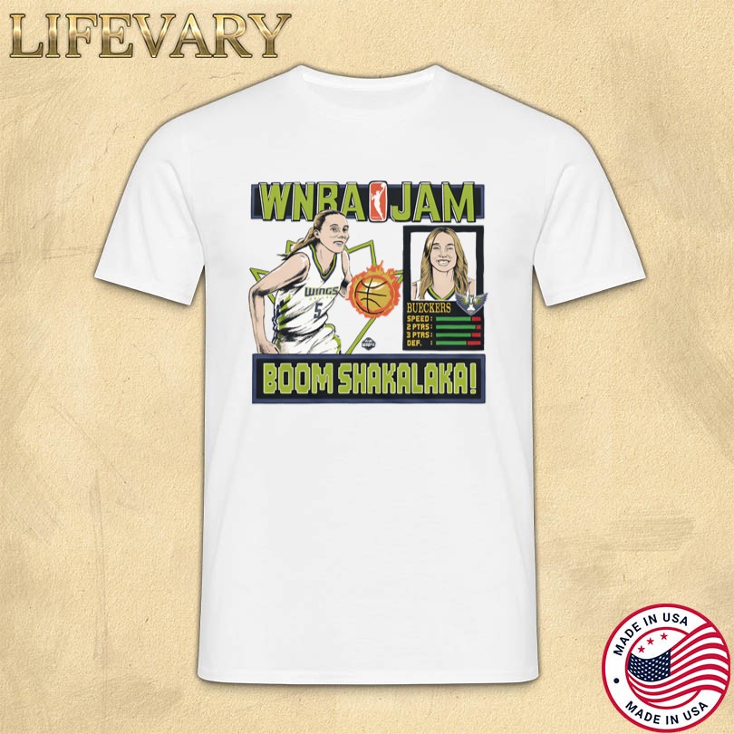 WNBA Jam Wings Paige Bueckers T-Shirt
