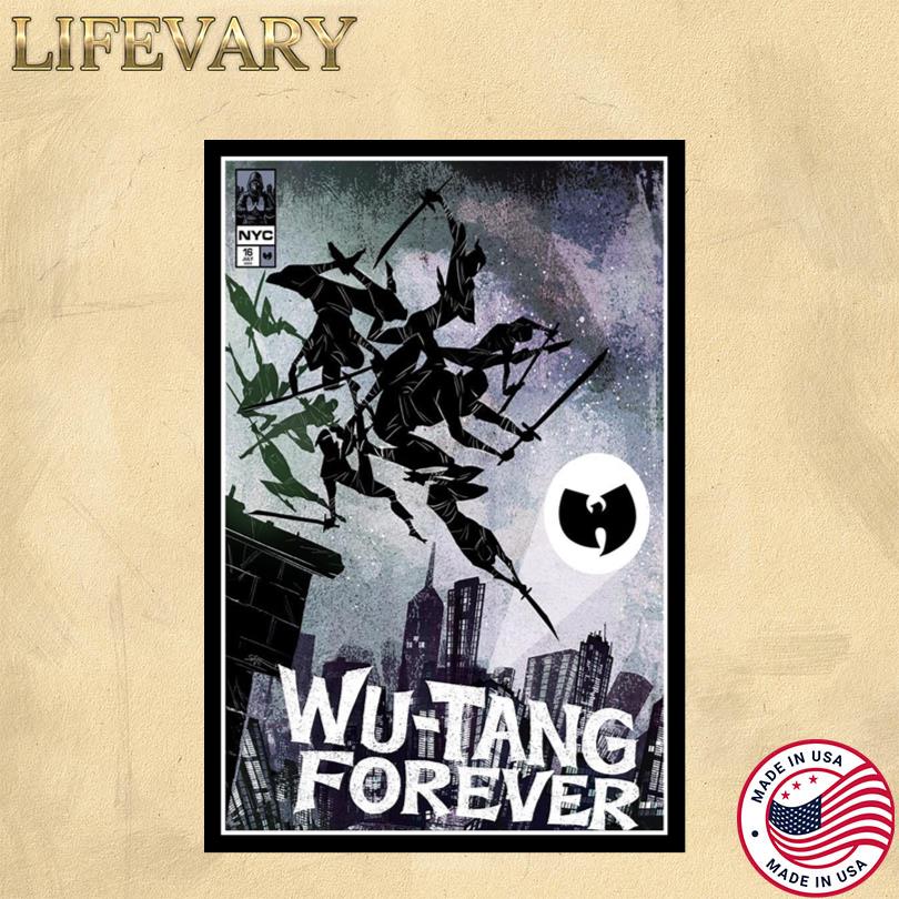 Wu Tang Clan Concert Event New York NY July 2025 Poster