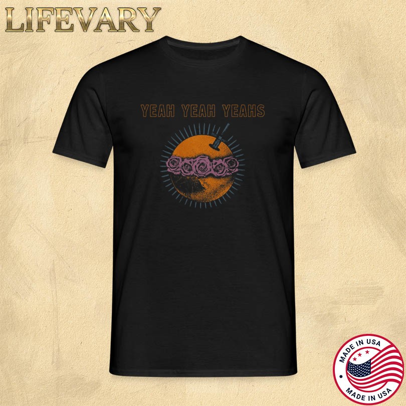 Yeah Yeah Yeahs Hidden In Pieces Tour Shirts