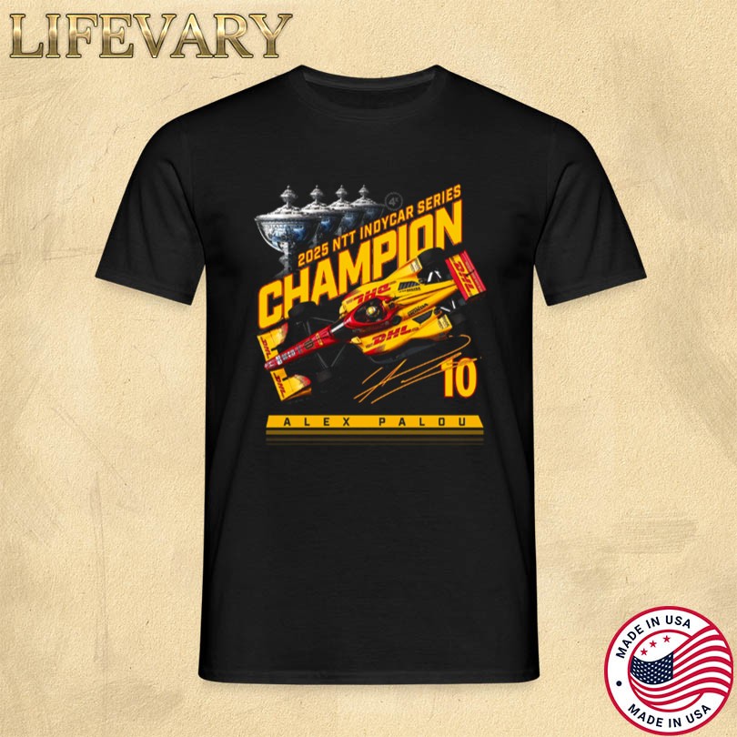 2025 NTT INDYCAR Series Champion T-Shirt Limited