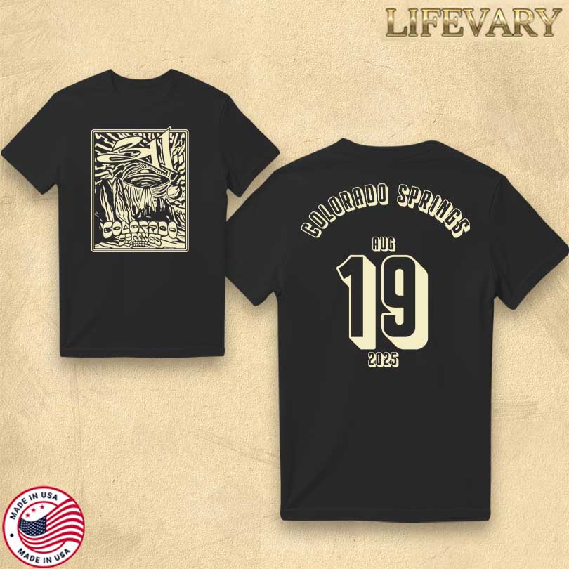 311 Aug 19 2025 Colorado Springs Tour T-shirt