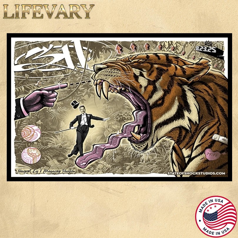 311 August 23 2025 MegaCorp Pavilion Newport, KY Tour Poster