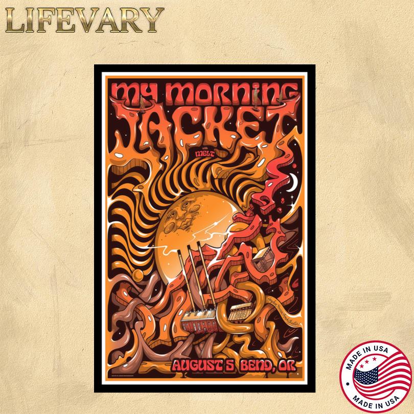 Aug 5 2025 My Morning Jacket Live in Bend OR Poster