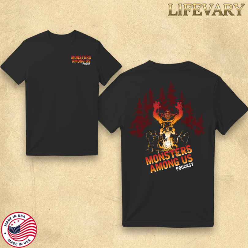 Bigfoot Campfire T Shirt