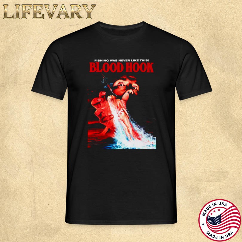 Blood Hook Horror Movie T-shirt