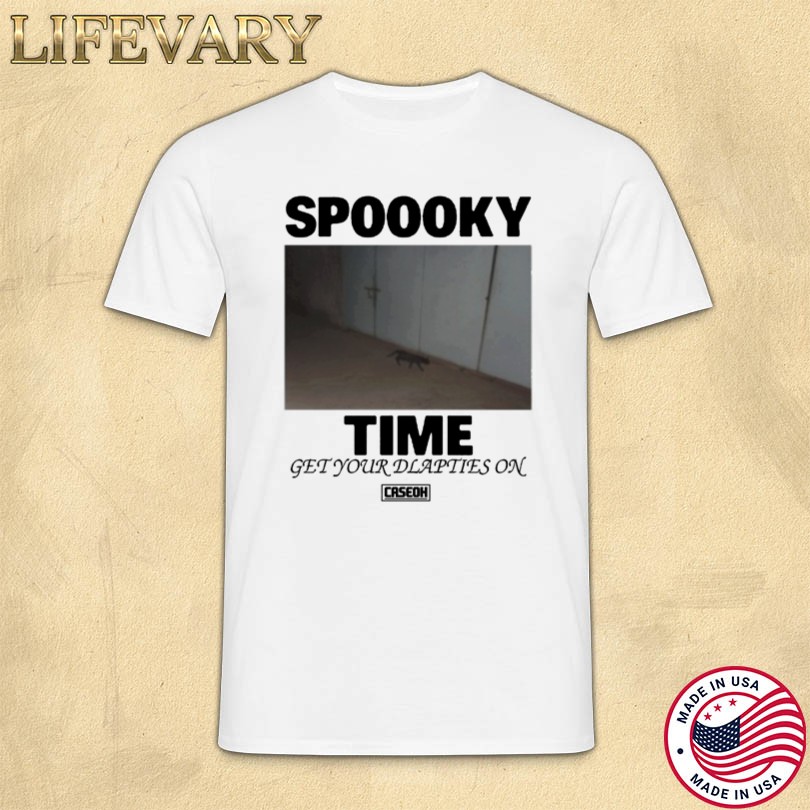 Caseoh Spoooky Time Get Your Diapies On T-shirt