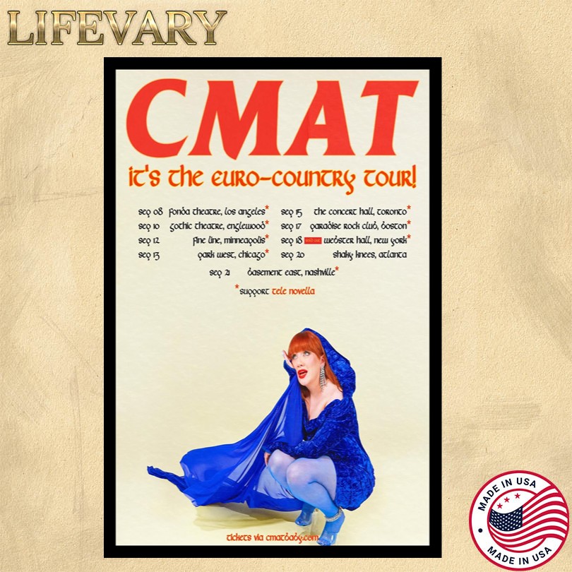 Cmat It\'s The Euro Country Tour 2025 Poster