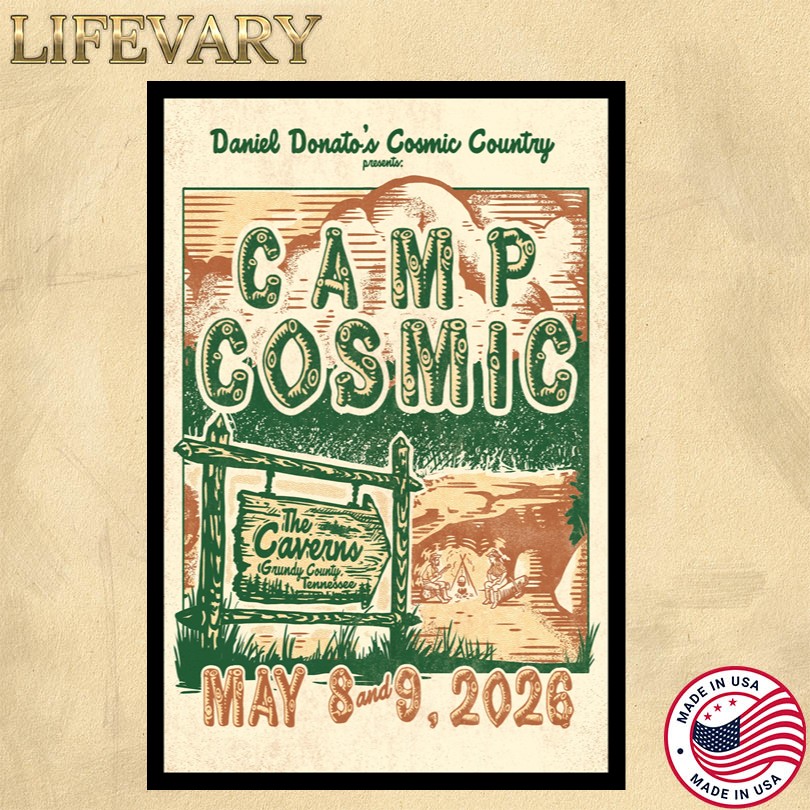 Daniel Donato May 8-9 2026 The Caverns Pelham, TN Tour Poster