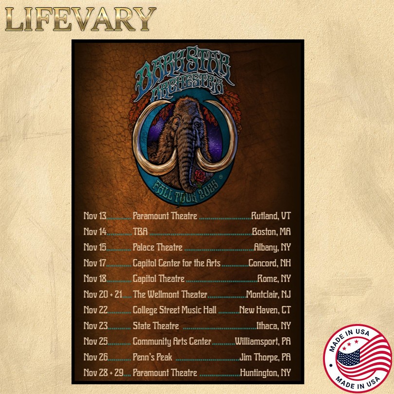 Dark Star Orchestra Nov Tour 2025 Poster